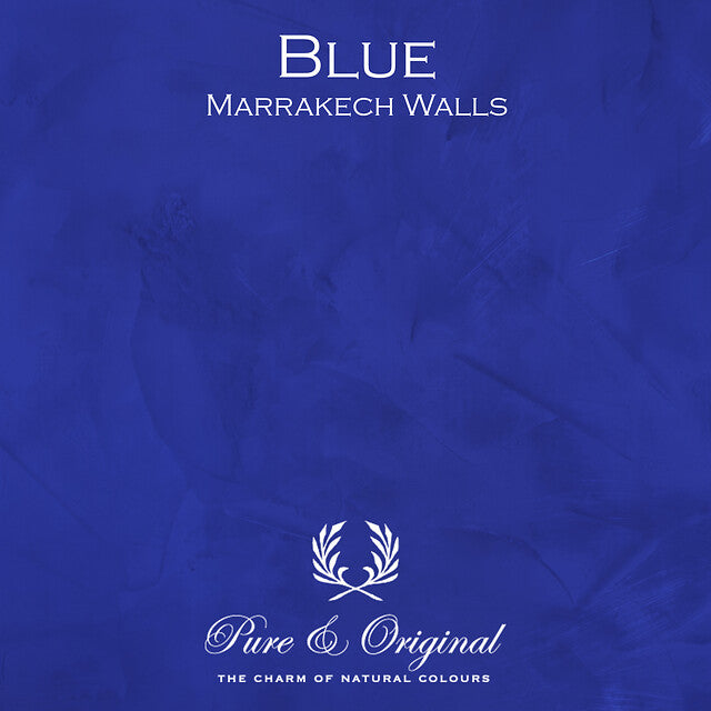 Blue Marrakech Walls