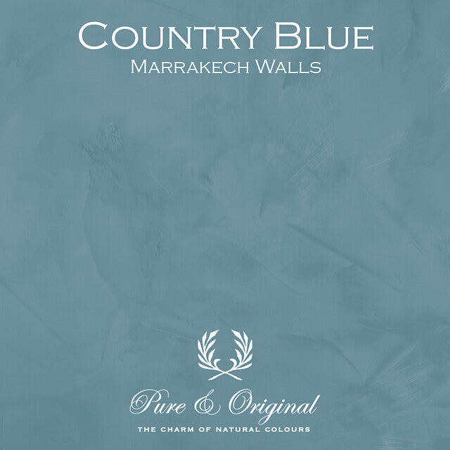 Country Blue Marrakech Walls