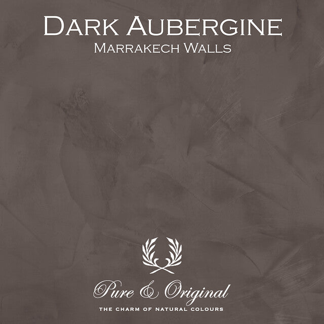 Dark Aubergine Marrakech Walls