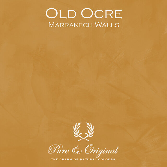 Old Ocre Marrakech Walls