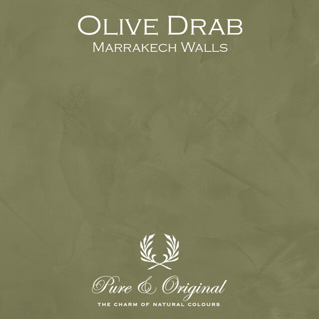 Olive Drab Marrakech Walls