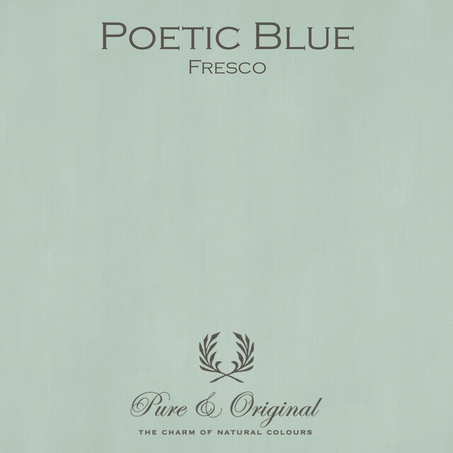 Poetic Blue Fresco