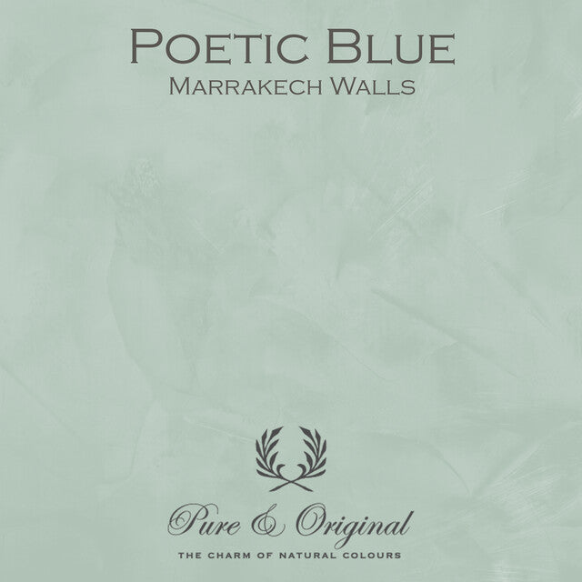 Poetic Blue Marrakech Walls