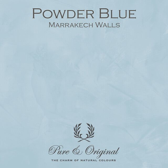 Powder Blue Marrakech Walls
