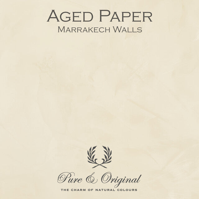 Aged Paper Marrakech Walls
