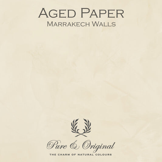 Aged Paper Marrakech Walls