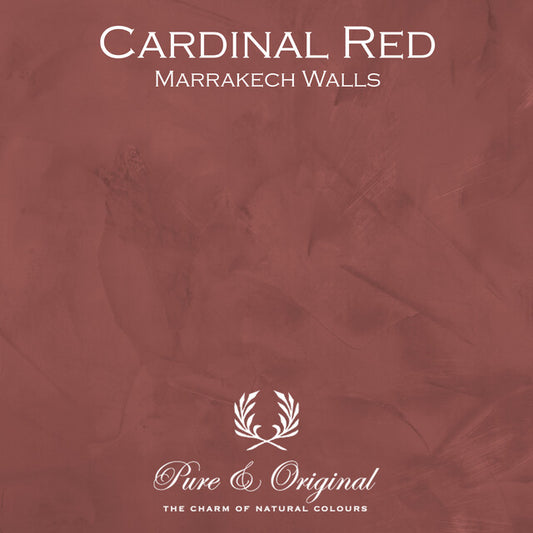 Cardinal Red Marrakech Walls