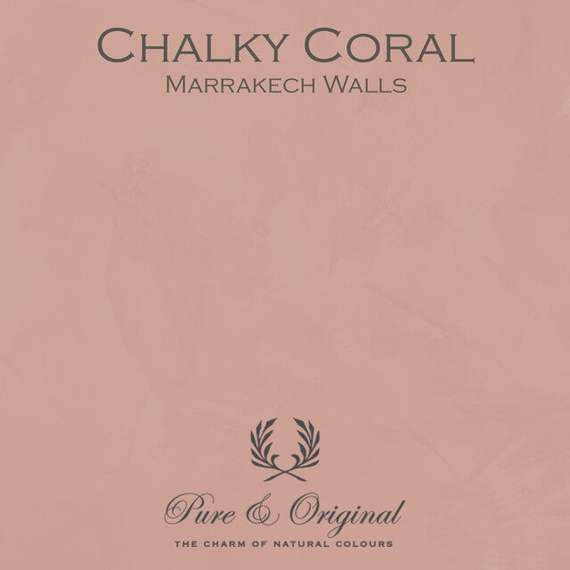 Chalky Coral Marrakech Walls