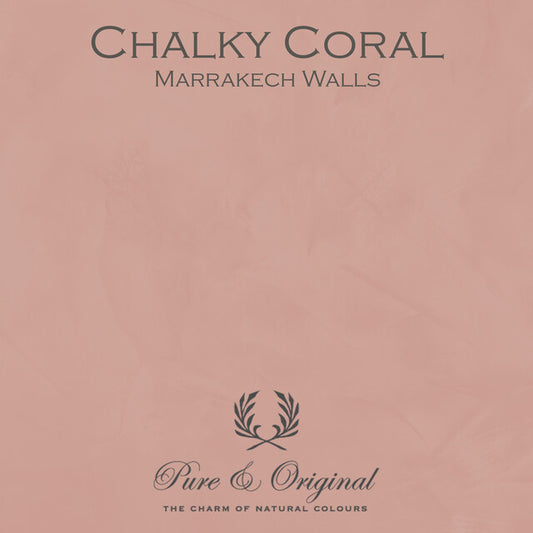 Chalky Coral Marrakech Walls
