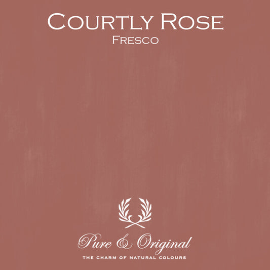 Courtly Rose Fresco