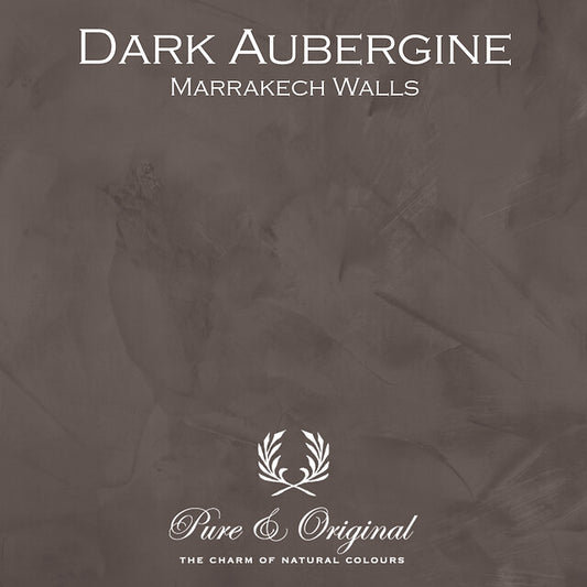 Dark Aubergine Marrakech Walls