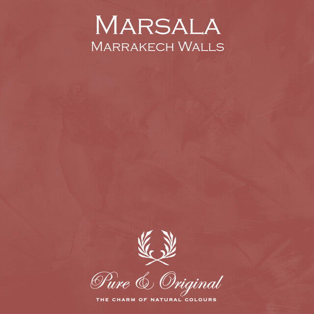 Marsala Marrakech Walls