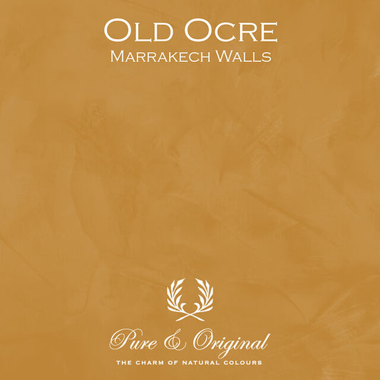 Old Ocre Marrakech Walls