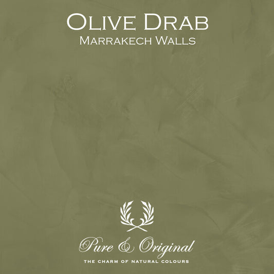Olive Drab Marrakech Walls