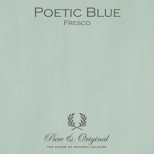 Poetic Blue Fresco