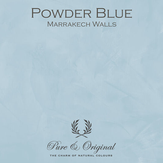 Powder Blue Marrakech Walls